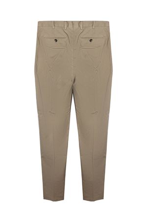 Pantalone in cotone nocciola PT TORINO | COZTUFZA0CL1PU42Y121